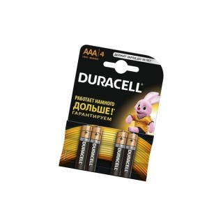 Бат.  LR3  Duracell  4шт