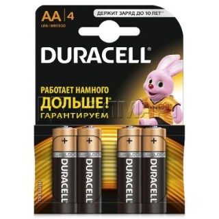 Бат.  LR6 Duracell  4шт