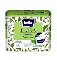 Белла FLORA  экстрактом зел.чай 10 шт./36