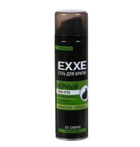 EXXE Гель  д/бритья 200мл Черный Очищающий