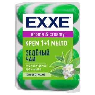 EXXE Мыло 1+1 90г Зеленый чай