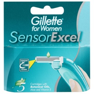 Кассеты Жиллет Sensor Excel-5 д/жен.4897