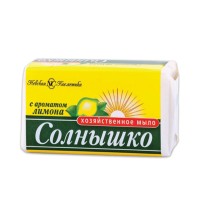 Хоз. мыло Солнышко лимон 140гр./НК
