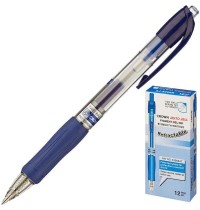 Ручка гелевая авт.синяя Crown