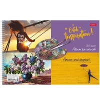 Альбом для рисования 32л спираль