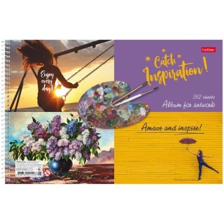 Альбом для рисования 32л спираль
