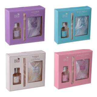 Ароматизатор Набор (диффузор+саше 2шт) New Galaxy 778-122