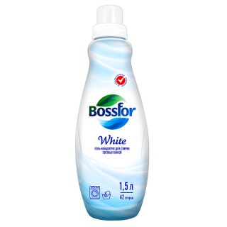 BOSSFOR Гель д/стирки 1,5мл д/белого /9