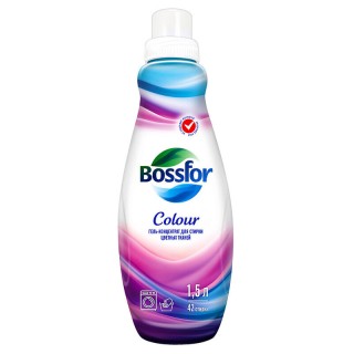 BOSSFOR Гель д/стирки 1,5мл д/цветного /9