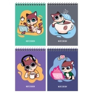 Блокнот А6 60л на гребне