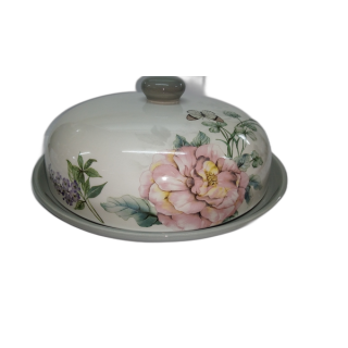 Блюдо д/блинов 23см Розы