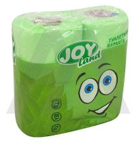 Бумага туал. JOY 2-х сл 4шт Яблоко