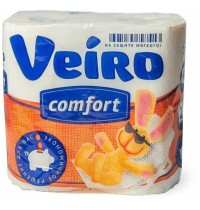 Бумага туал. Вейро 2-х сл  4шт Comfort
