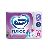 Бумага туал. Зева 2-х сл  12шт Сирень /7