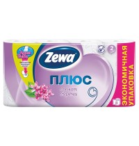 Бумага туал. Зева 2-х сл  8шт Сирень