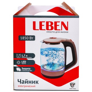 Чайник LEBEN  (1,7л) 291-086