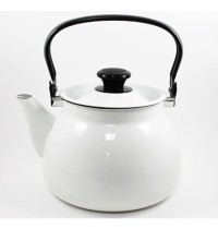 Чайник эм. 3,0л 42104-122 белый цельная ручка
