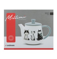 Чайник заварочн. 900мл Коты MILLIMI 824-340