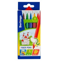 Фломастеры  6цв Замки