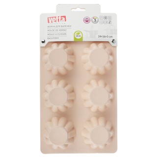 Форма д/выпечки силикон 6 ячеек Vetta д/кексов 891-005