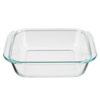 Форма д/запекания Satoshi стекло 1,1л  квадр  825-043