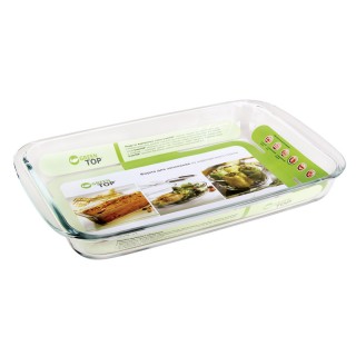 Форма д/запекания стекло 2л GREEN TOP