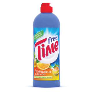 Free Time д/посуды 450мл Апельсин и лимон