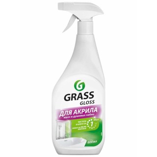 Gloss 600мл спрей ср-во д/ванной Для акриловых поверхностей /8