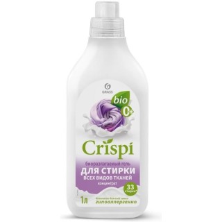 Grass CRISPI Гель-концентр. д/стирки 1л д/всех видов ткани