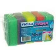 Губка  д/пос VIOLLA 5шт /50