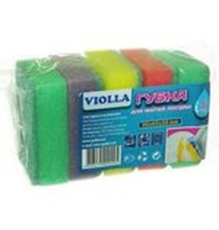 Губка  д/пос VIOLLA 5шт /50