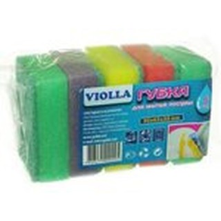 Губка  д/пос VIOLLA 5шт /50