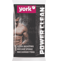Губка д/тела York черная 1080