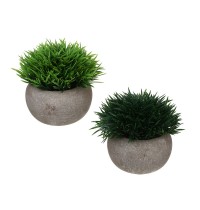 Искусств.зелень в кашпо 501-574