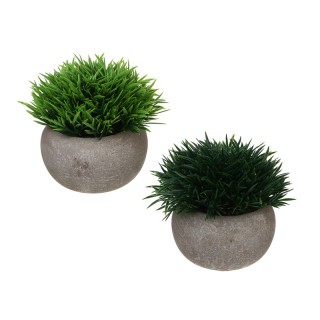 Искусств.зелень в кашпо 501-574