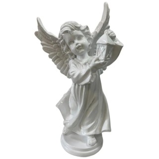 Изделие из гипса Ангел с фонариком 343