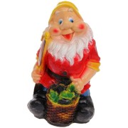 Изделие из гипса Гном с баклажанами 152