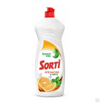 Капля Сорти  900мл Апельсин и мята