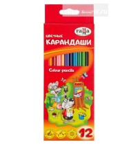 Карандаши 12цв Гамма Мультики