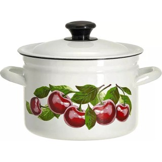 Кастрюля эм.4л 41704-142/6 Вишневый сад