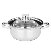 Кастрюля нерж Джерси 1,7 ст.кр. 822-066