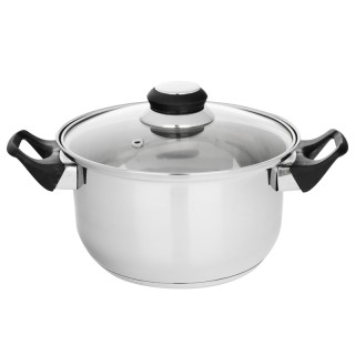 Кастрюля нерж Стрейтон 2,1 ст.кр. 822-118