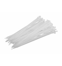 Хомут стяжка 200 белый