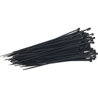 Хомут стяжка 200 черный