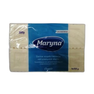 Хоз. мыло МАРИНЭ 4*125г Пртив пятен