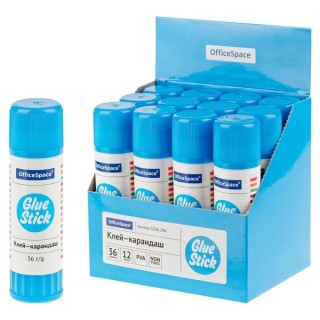 Клей-карандаш Office Space 36г