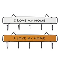 Ключница откр. типа 510-238 38,5*12 на 5 крючка 