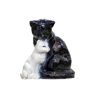 Копилка Кошка с котенком 275