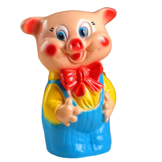 Копилка Поросенок с бантиком 198