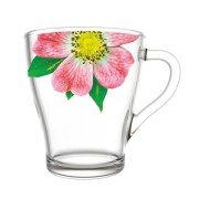 Кружка 0,25л Живая природа Китайская роза